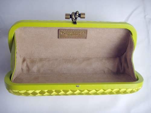 Bottega Veneta Clutches New Knot 8652 lemon yellow